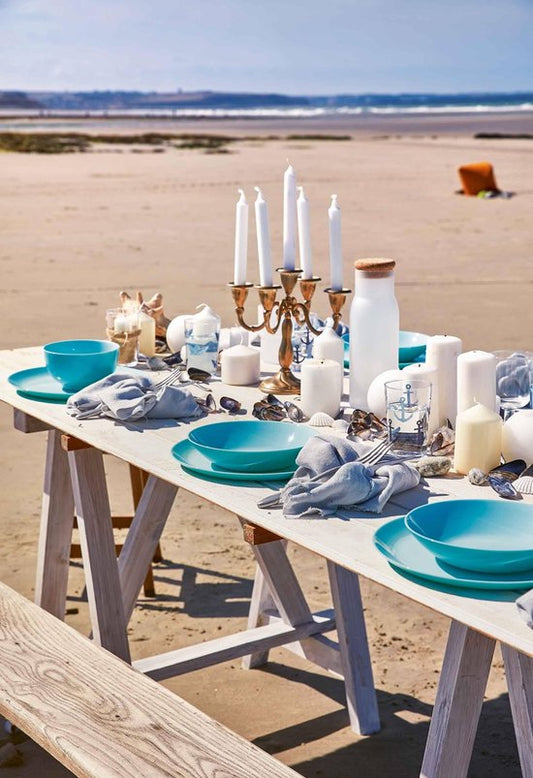 Luminarc carine TURQUOISE  dinnerware set - 26 pcs