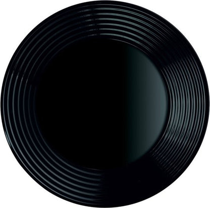 Luminarc Plate 27 cm black( Temp Essence). Isahani ya Luminirake, Umukara