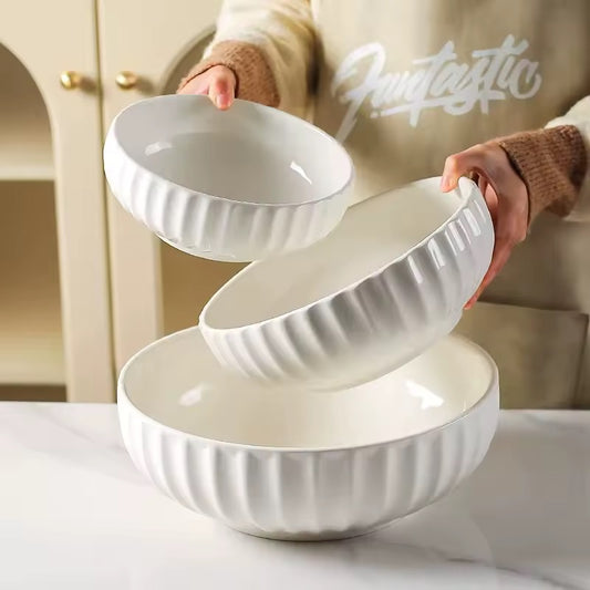 Ceramic Pumpkin Soup Bowl