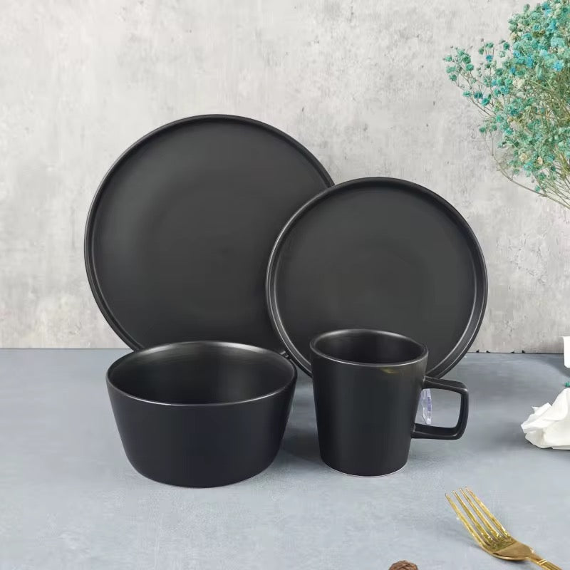 Dinner Set (Black)