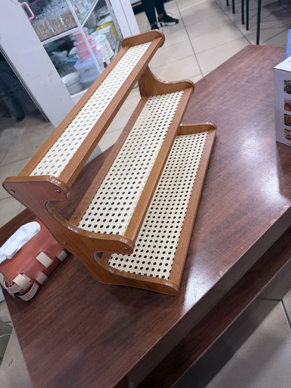 Wooden storage racks