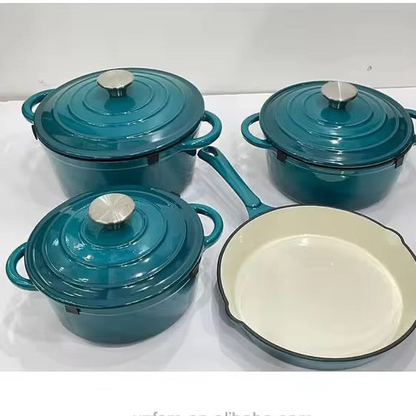 Cast Iron Enamel set