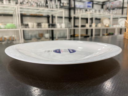 Luminarc Plate 27 cm white. Isahani ya Luminirake, Umweru