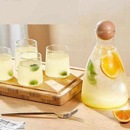 Set of Jug and six glass