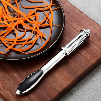 3-in-1 Kitchen Peeler: Potato, Fruit, Melon Slicer Shredder