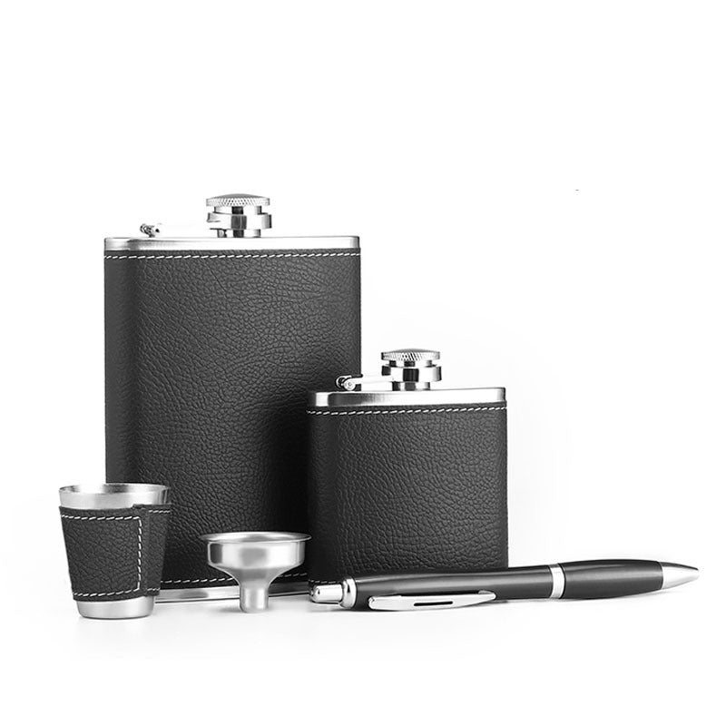 Durable Stainless Steel Portable Hip Flask - Outdoor Travel Liquor Bottle Gift