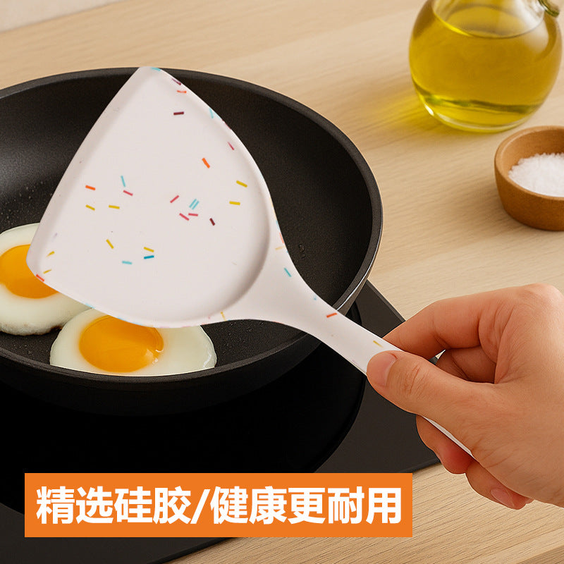 Premium 12-Piece White Silicone Kitchen Utensil Set with Storage Holder