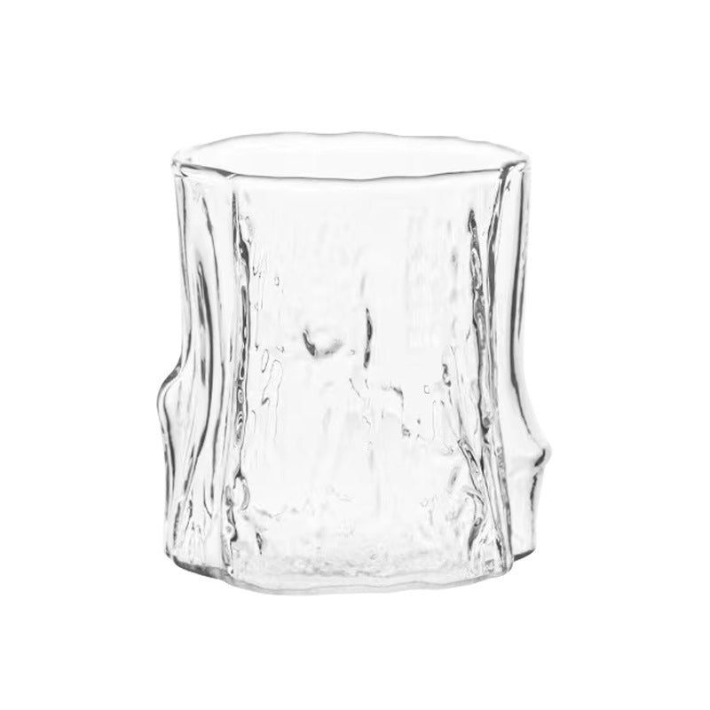 Stylish Transparent High-Quality Glass Coffee Latte Juice Cup for Home Use