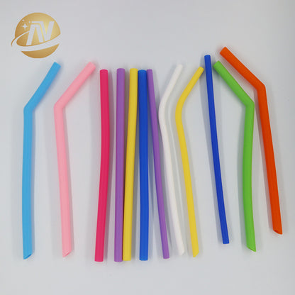 Durable Reusable Silicone Straw for Kids - Portable, Eco-Friendly, Home Use