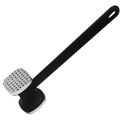 Durable Double-Sided Zinc Alloy Meat Tenderizer & Garlic Smasher Kitchen Tool