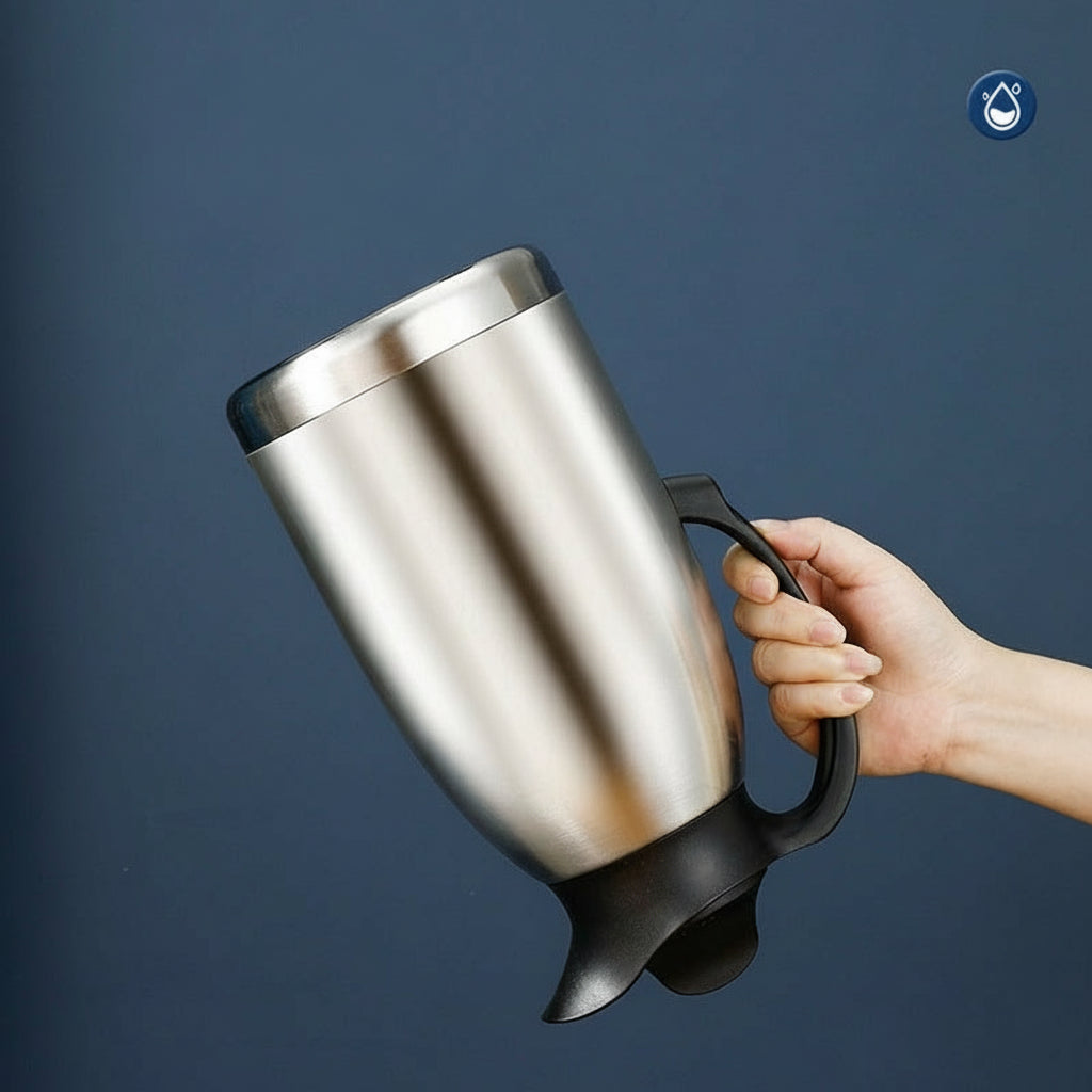 Premium Stainless Steel Vacuum Thermos: Large Capacity, 24-Hour Hot & Cold