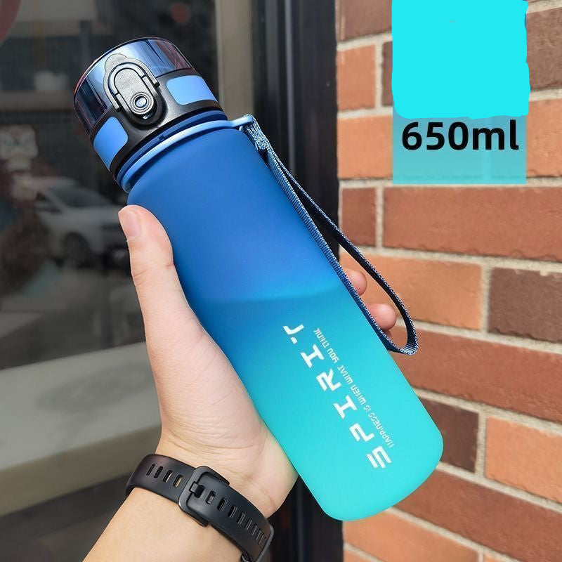 Portable Large Capacity Sports Water Bottle: High-Temperature Resistant for Outdoor Fitness