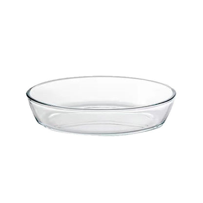 Versatile Oval Glass Baking Dish Set: Microwave & Oven Safe Large Capacity