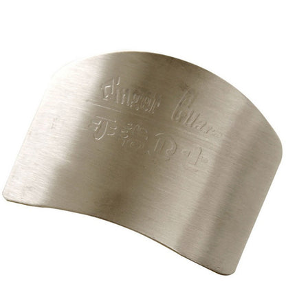 Premium Stainless Steel Finger Guard for Kitchen Safety - Slicing & Dicing Protector