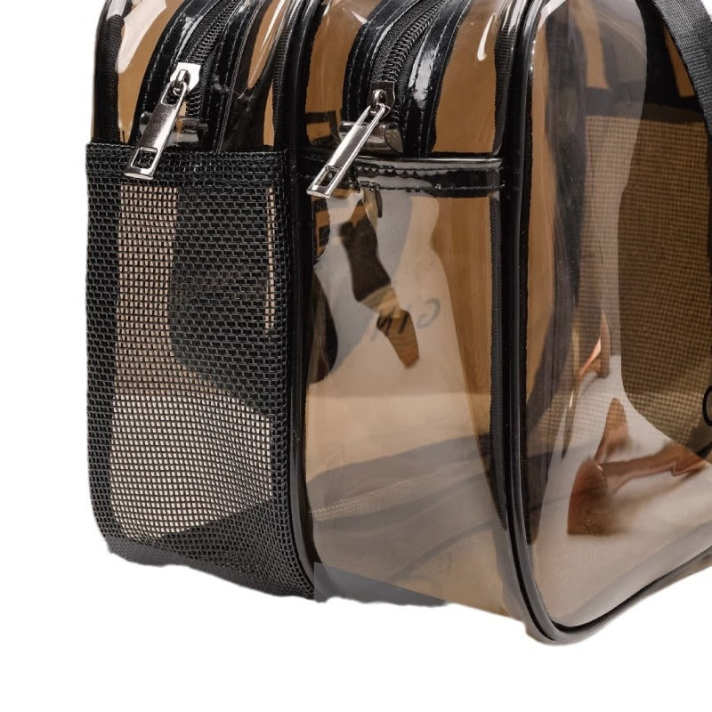 Spacious Waterproof Wet/Dry Travel Toiletry Bag for Swimming & Cosmetics