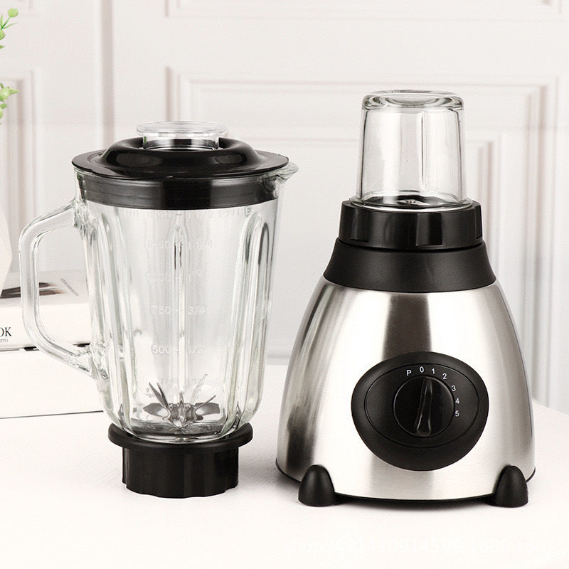 Y66 Household Glass Double Cup Juicer Blender for Smoothies & Grinding