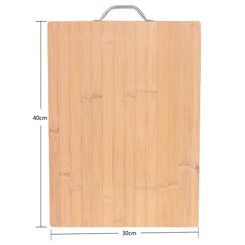 Double-Sided Bamboo Cutting Board, Thick Large Light Panel for Kitchen