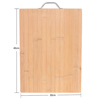 Double-Sided Bamboo Cutting Board, Thick Large Light Panel for Kitchen