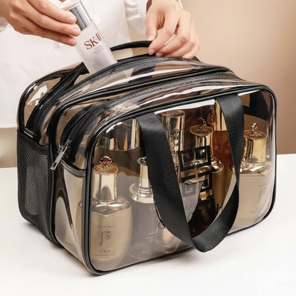 Spacious Waterproof Wet/Dry Travel Toiletry Bag for Swimming & Cosmetics