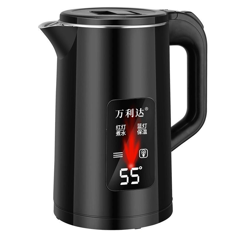 Wanlida Durable Stainless Steel Electric Kettle with Automatic Shut-off & Insulation