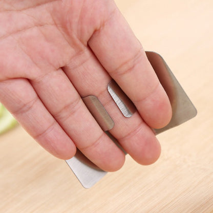 Premium Stainless Steel Finger Guard for Kitchen Safety - Slicing & Dicing Protector