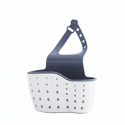 Multifunctional Double-Layer Sink Drying Rack Hanging Storage Basket Kitchen Organizer