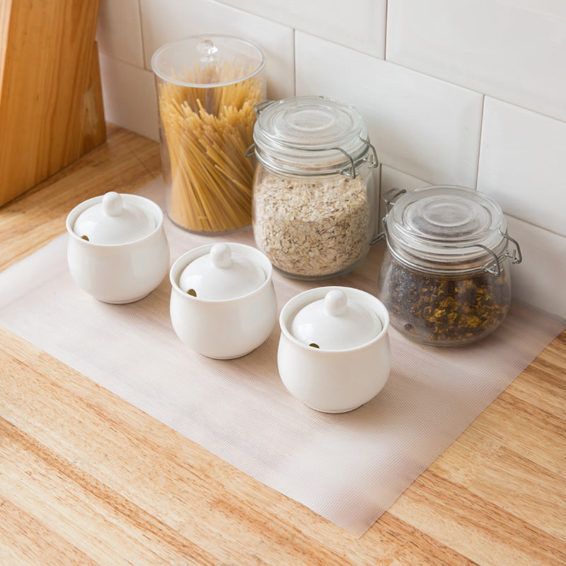 Cuttable EVA Transparent Moisture-Proof Drawer Cabinet Shelf Liner Kitchen Anti-Slip