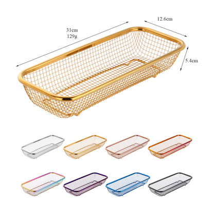 Durable Stainless Steel Antibacterial Chopstick Drying Rack Utensil Holder Kitchen Organizer
