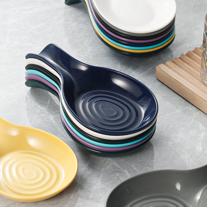 Durable Plastic Insulated Spoon Rest for Hot Pot Dining Tableware