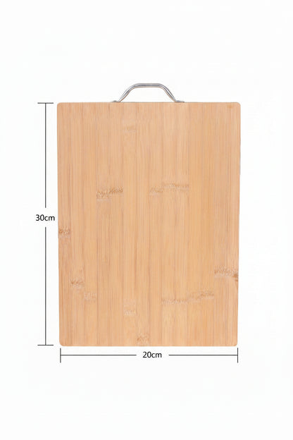 Double-Sided Bamboo Cutting Board, Thick Large Light Panel for Kitchen