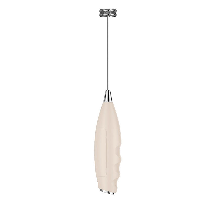 Portable Wireless Electric Milk Frother Whisk for Coffee Latte Cappuccino Mixing