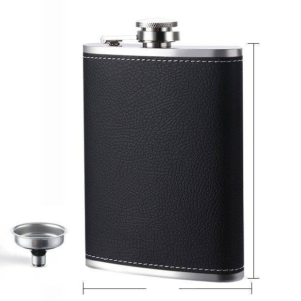 Durable Stainless Steel Portable Hip Flask - Outdoor Travel Liquor Bottle Gift
