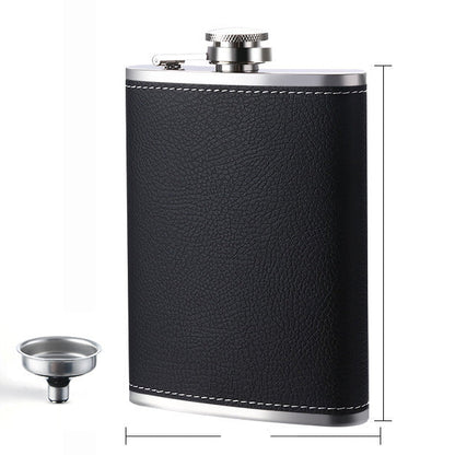 Durable Stainless Steel Portable Hip Flask - Outdoor Travel Liquor Bottle Gift