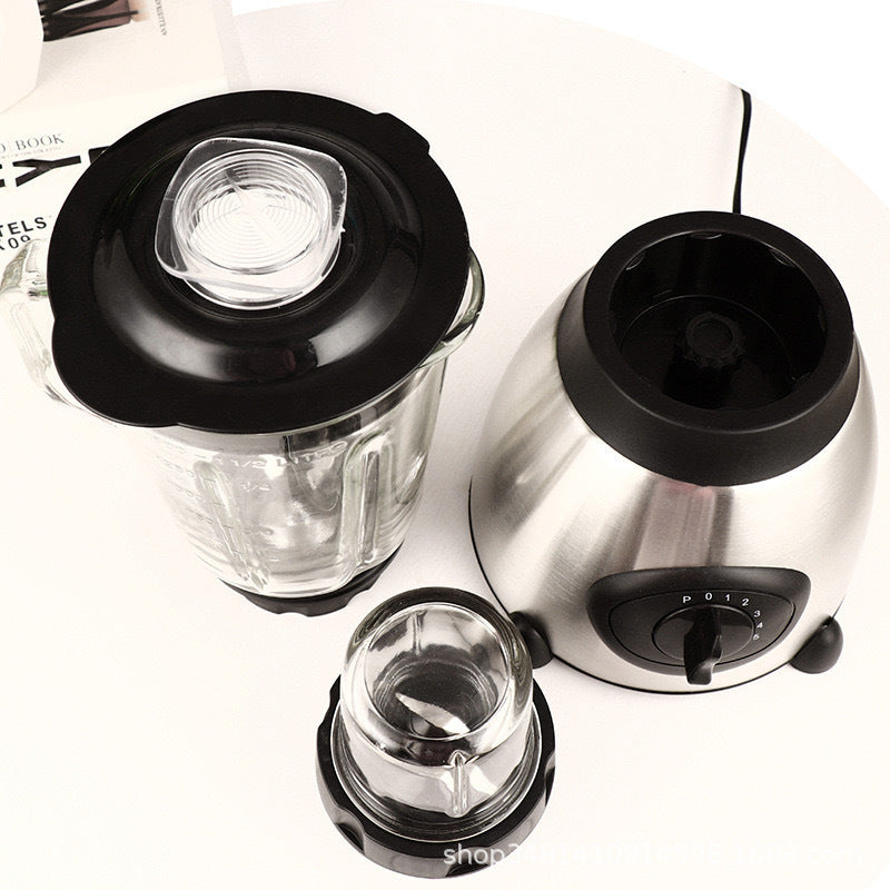 Y66 Household Glass Double Cup Juicer Blender for Smoothies & Grinding