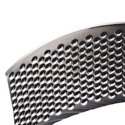 Yulai Premium Stainless Steel Garlic Press Crusher - Easy Squeeze Kitchen Tool