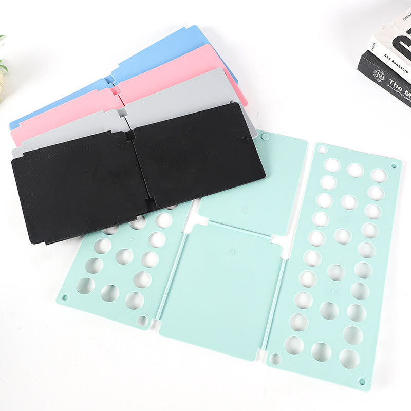 Effortless Clothes Folding Board: Anti-Wrinkle T-Shirt Shirt Storage Organizer Tool