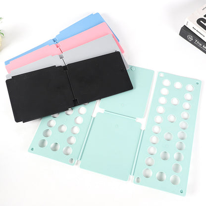Effortless Clothes Folding Board: Anti-Wrinkle T-Shirt Shirt Storage Organizer Tool