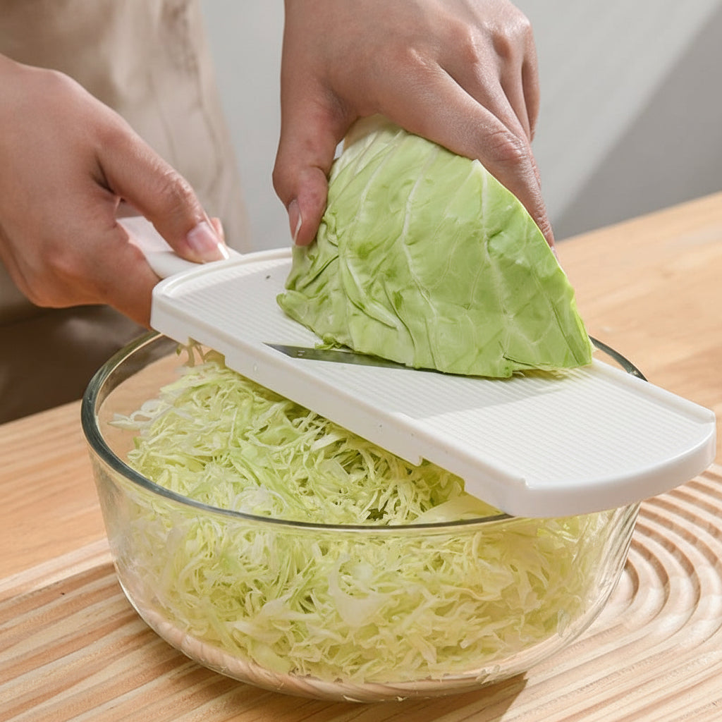 Shengchu Manual Cabbage Shredder Vegetable Slicer Grater for Salad Kitchen Prep
