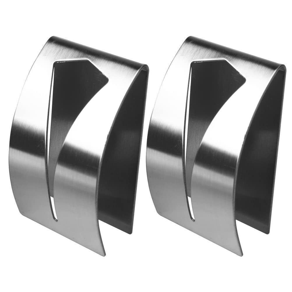 Durable Stainless Steel No-Punch Single Door Hook for Towels & Clothes