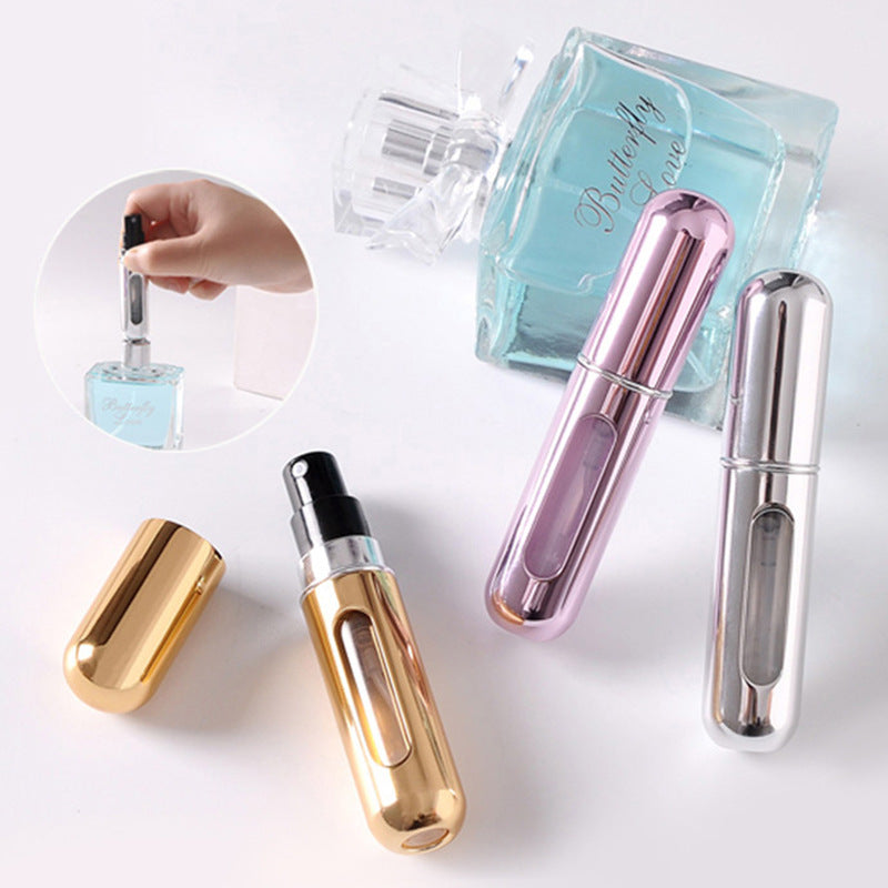 Mini 5ml Portable Refillable Perfume Atomizer Travel Sprayer Bottle for Samples