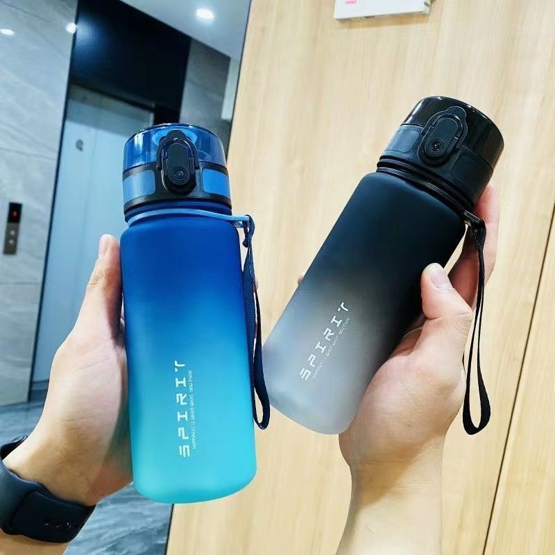 Portable Large Capacity Sports Water Bottle: High-Temperature Resistant for Outdoor Fitness