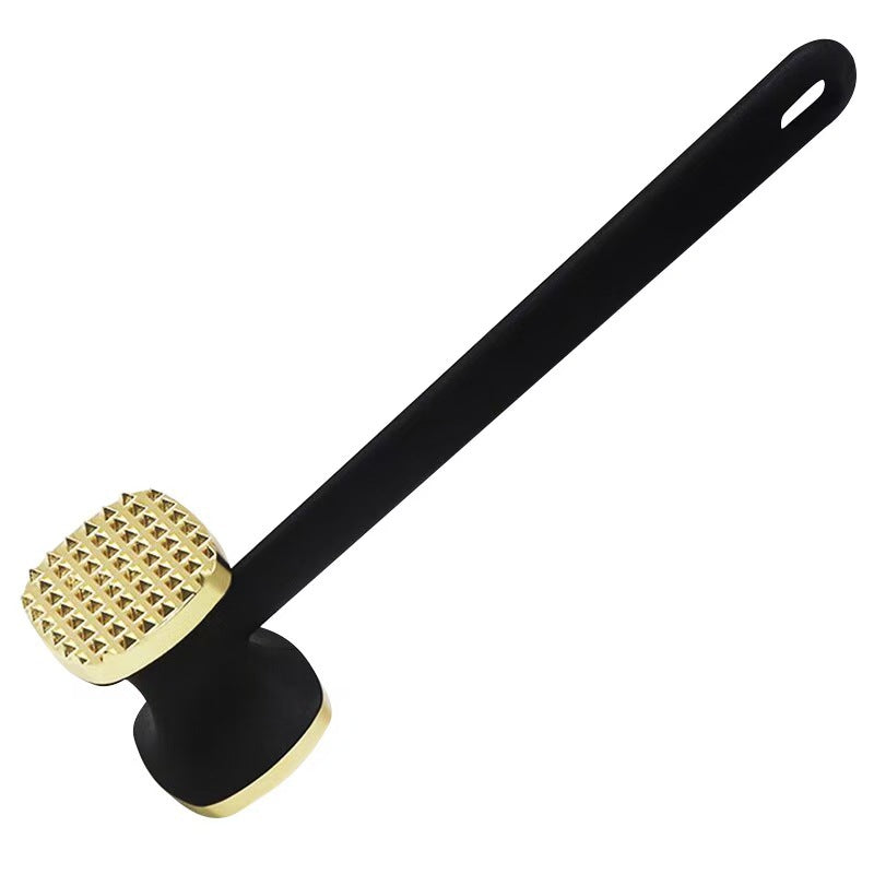 Durable Double-Sided Zinc Alloy Meat Tenderizer & Garlic Smasher Kitchen Tool