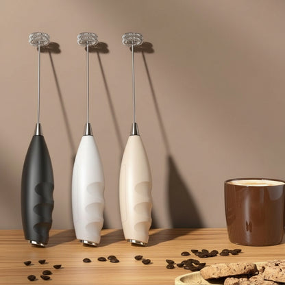 Portable Wireless Electric Milk Frother Whisk for Coffee Latte Cappuccino Mixing