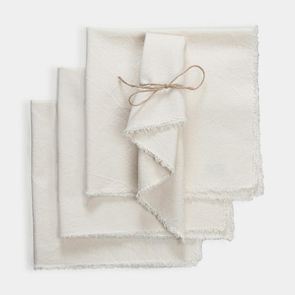 Elegant Cotton Linen Napkins Placemats, Simple Nordic Table Decor, 45x45cm Square