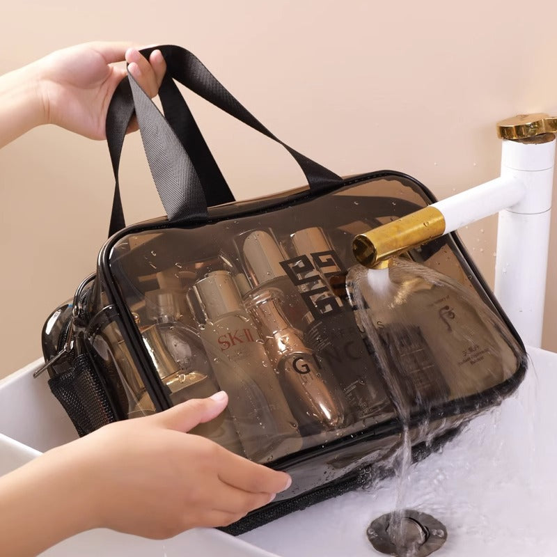 Spacious Waterproof Wet/Dry Travel Toiletry Bag for Swimming & Cosmetics