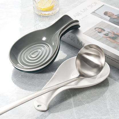 Durable Plastic Insulated Spoon Rest for Hot Pot Dining Tableware