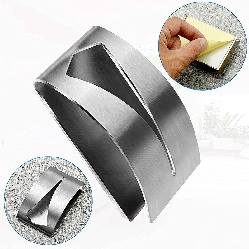 Premium 430 Stainless Steel Wall-Mounted Single Towel Hook for Bathroom Kitchen
