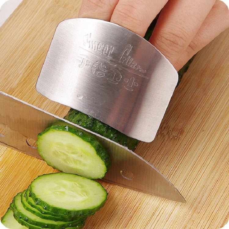 Premium Stainless Steel Finger Guard for Kitchen Safety - Slicing & Dicing Protector