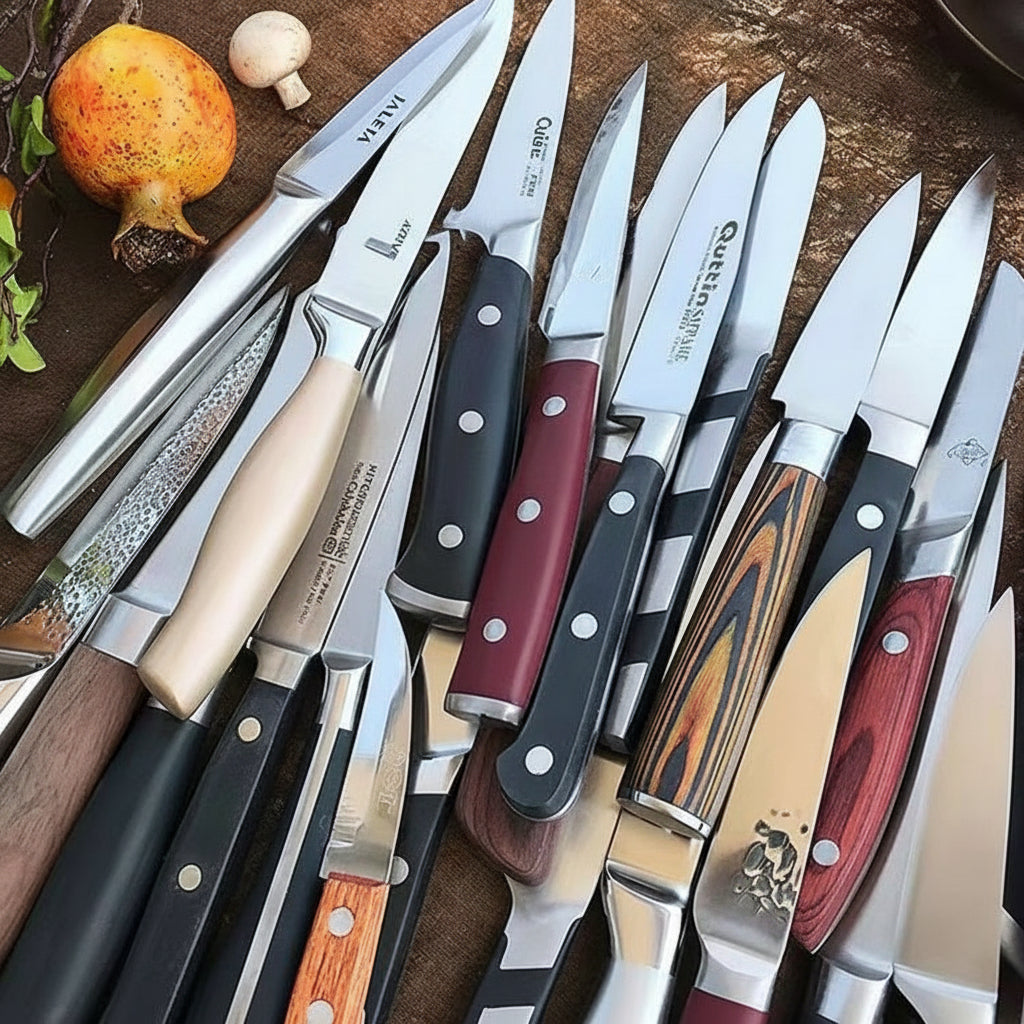 Ultra-Sharp Stainless Steel Fruit Knife, Multifunctional Kitchen Peeler, Durable & Versatile