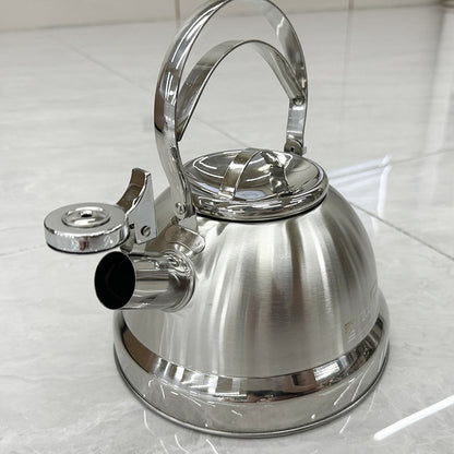 Premium 12-Piece Stainless Steel Cookware Set: Kettle, Pans, Pots Gift